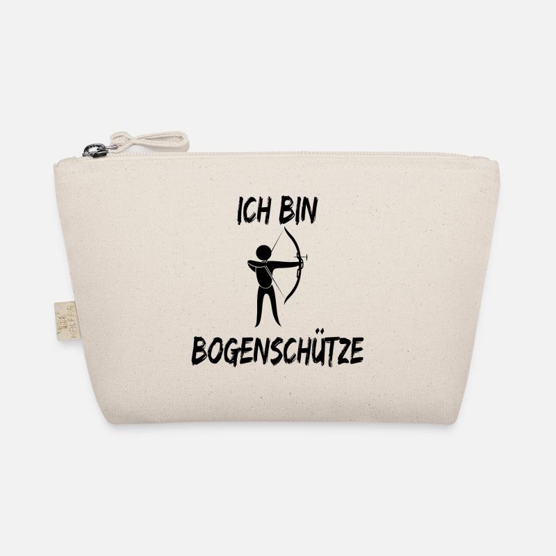 ich bin bogenschütze archery archer bogenschiessen Bio-Täschchen