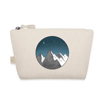 Mountain starry sky - Organic Pouch - nature - Front