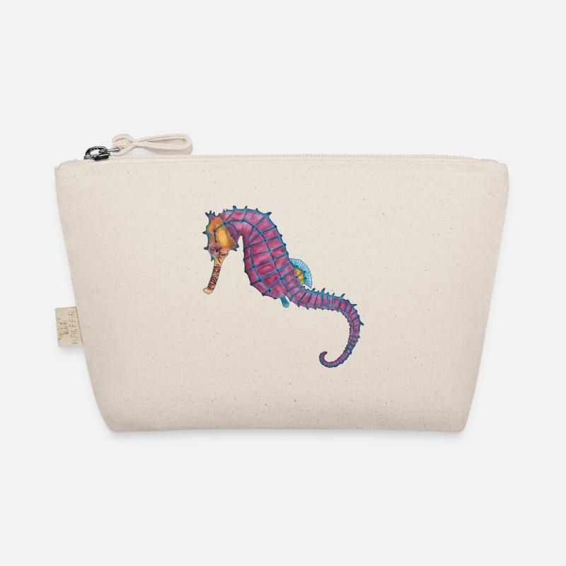 Seepferdchen Seepferd - Bio-Täschchen - Natur