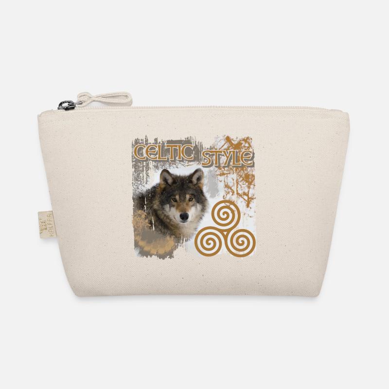 celtes 9 avec loup et triskele - Trousse biologique - nature
