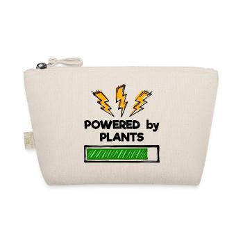 Vegetarian vegan statement - Organic Pouch - nature - Front
