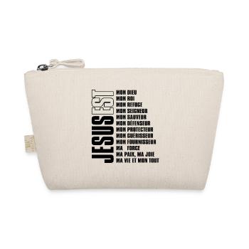 JÉSUS EST MON TOUT - Trousse biologique - nature - Devant