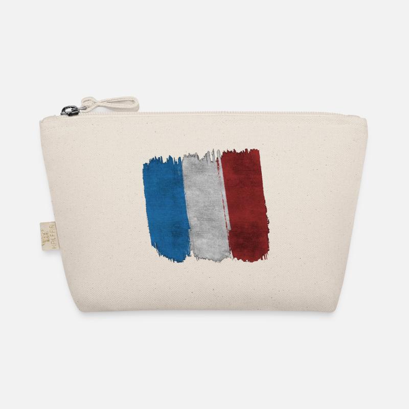 French flag Organic Pouch