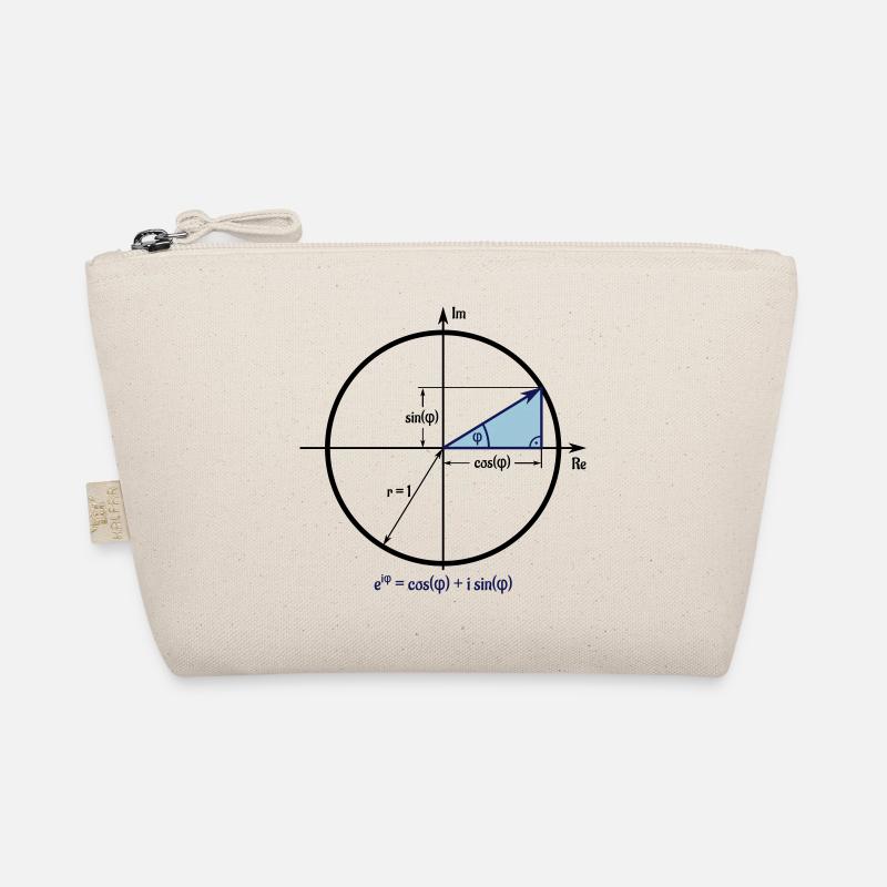 Euler's formula in the unit circle Organic Pouch