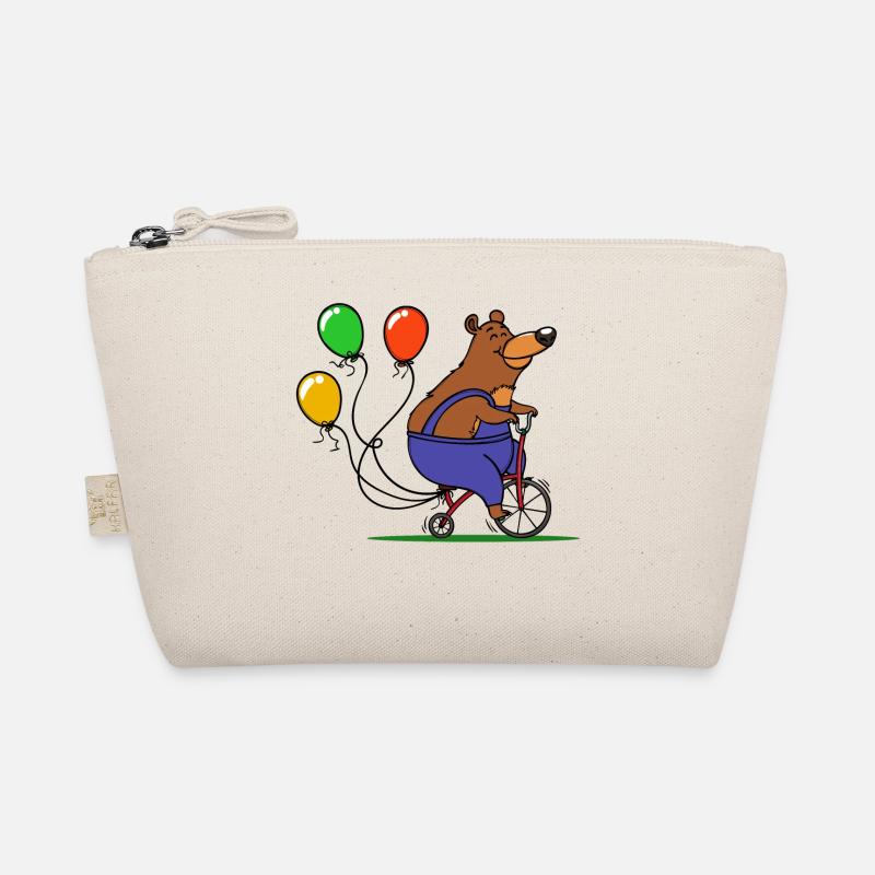 Carnival Carnival Bear Balloon Organic Pouch