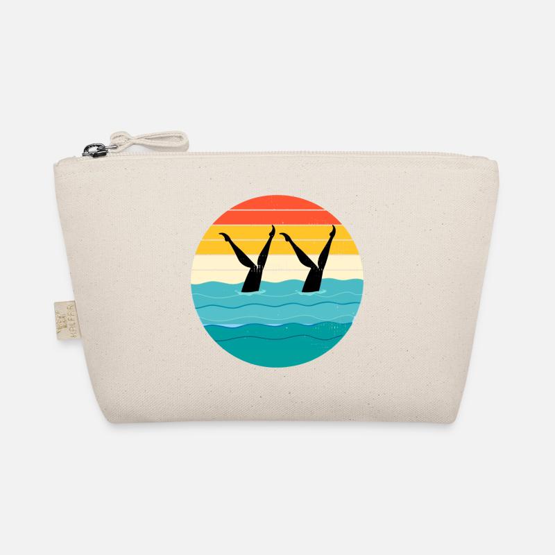 Synchro Swim Swimmer Synchronized Swimming Vintage Trousse biologique