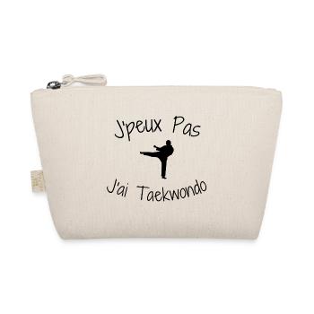 J'peux Pas J'ai Taekwondo - Trousse biologique - nature - Devant
