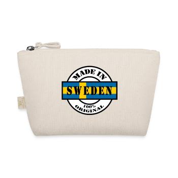 MADE IN SWEDEN, Suède, Suédois, Scandinavie - Trousse biologique - nature - Devant