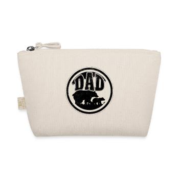 Dad Best Dad Dad Bears Father's Day Gift Bear - Organic Pouch - nature - Front