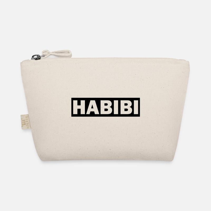 Habibi Arabisch Liebste Arab Islam Muslim Geschenk - Bio-Täschchen - Natur