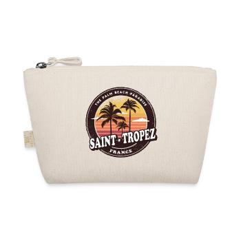 Saint-Tropez France Vintage Beach Design - Trousse biologique - nature - Devant