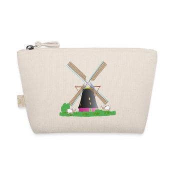 Windmill with sheep - Organic Pouch - nature - Front