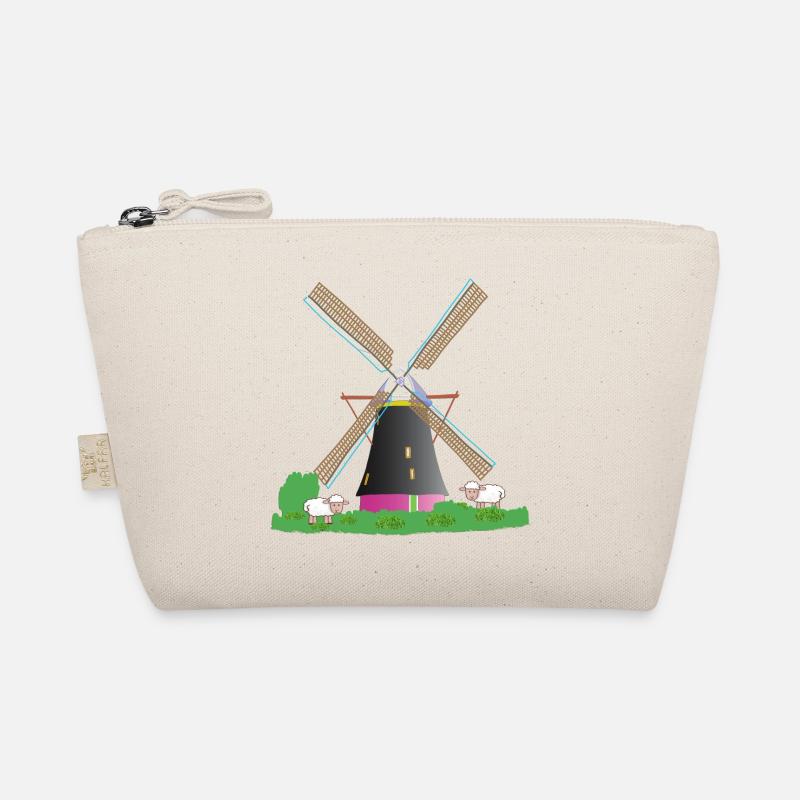 Moulin à vent avec des moutons Trousse biologique