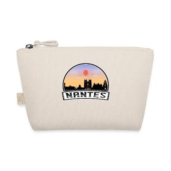 Nantes France Skyline Vintage Sunset Voyage Souven - Trousse biologique - nature - Devant