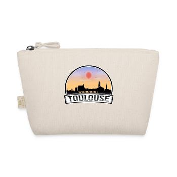 Toulouse France Skyline Vintage Sunset Voyage Souv - Trousse biologique - nature - Devant