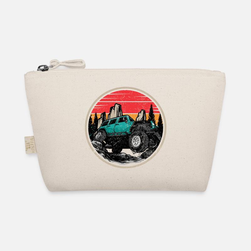 Sunset Trail Off-Road Jeep Organic Pouch