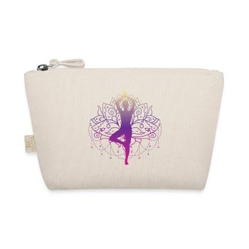 Yoga Arbre Zen Mandala Méditation Namaste cadeau - Trousse biologique - nature - Devant