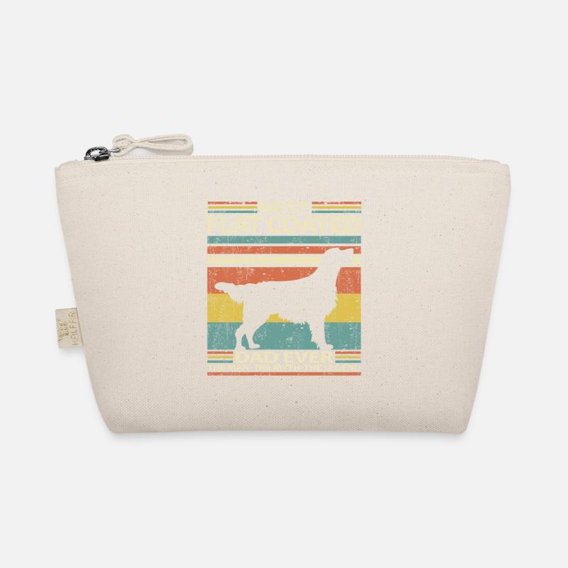 Flat Coated Retriever Best Dad Ever Bio-Täschchen