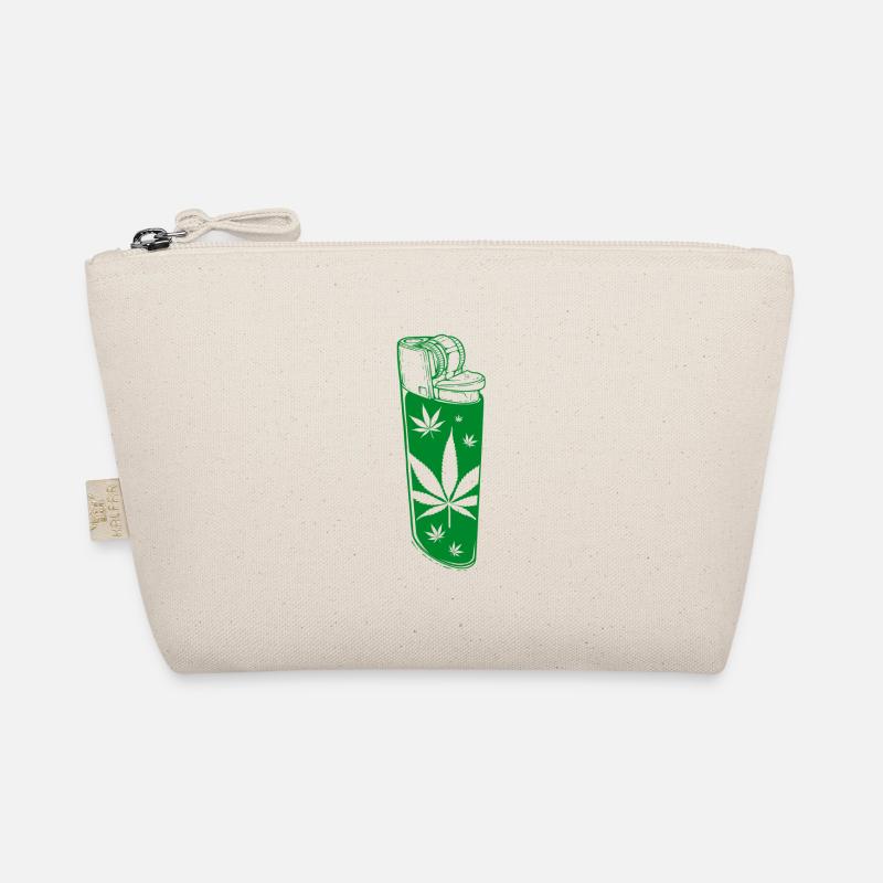 Green cannabis lighter Organic Pouch