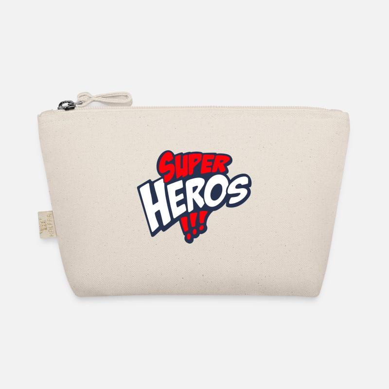 Super heroes!!! Organic Pouch
