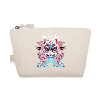 Démon japonais Style de chat avec les épées de Katana - Trousse biologique - nature - Devant