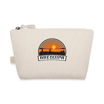 Arequipa Peru Skyline Vintage Sunset Travel Souven - Organic Pouch - nature - Front