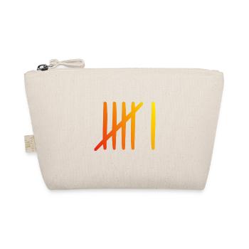 6 birthday tally sheet - 6 years old - Organic Pouch - nature - Front