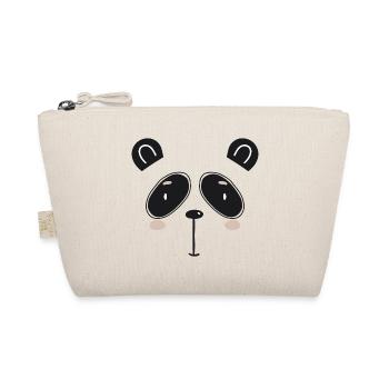 Mignons visages d’animaux pour les enfants panda cadeau - Trousse biologique - nature - Devant