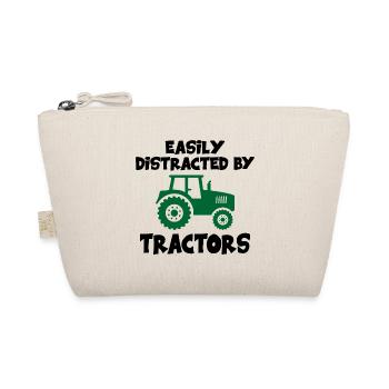Easily Distracted By Tractors - Organic Pouch - nature - Front