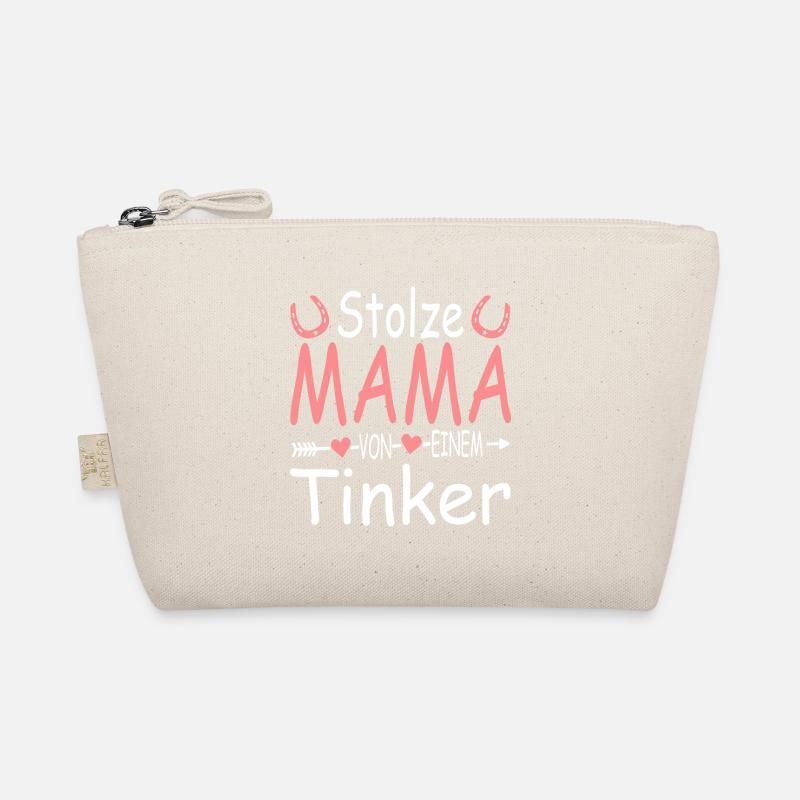 Tinker Pferd Mama Spruch Bio-Täschchen