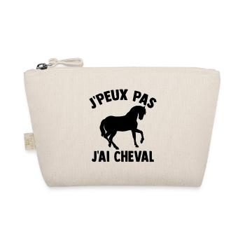 j'peux pas j'ai cheval - Trousse biologique - nature - Devant