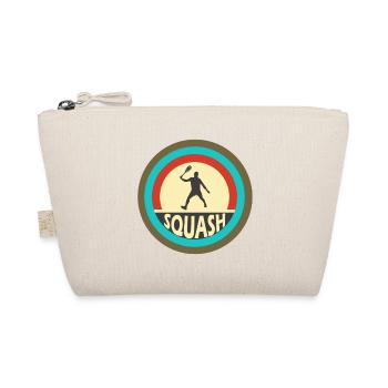 Squash Vintage Design - Organic Pouch - nature - Front