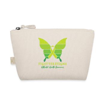 Fight The Stigma Mental Health Awareness - Organic Pouch - nature - Front