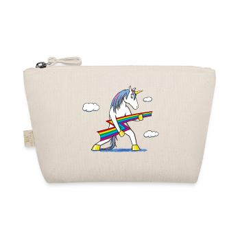 Rainbow Rock – Licorne avec éclair arc‑en‑ciel - Trousse biologique - nature - Devant