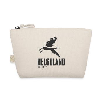 Helgoland Nordsee Insel Motiv Möwe - Bio-Täschchen - Natur - Vorne