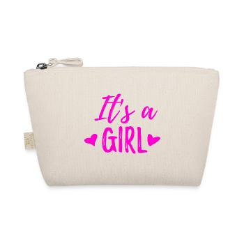 It's a girl - Bio-Täschchen - Natur - Vorne