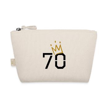 70th birthday - Organic Pouch - nature - Front