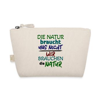 Natur Statement Umwelt Erde - Bio-Täschchen - Natur - Vorne