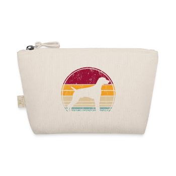 Magyar Vizsla Dog Vintage - Organic Pouch - nature - Front