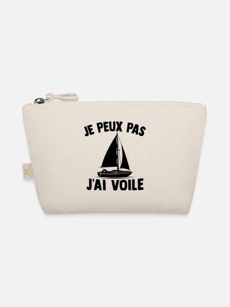 Je peux pas j'ai voile - Trousse biologique - nature - Devant