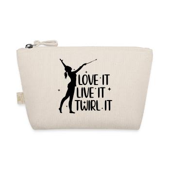Tambour stick Dancing | Juggling Stick Dance Gifts - Organic Pouch - nature - Front