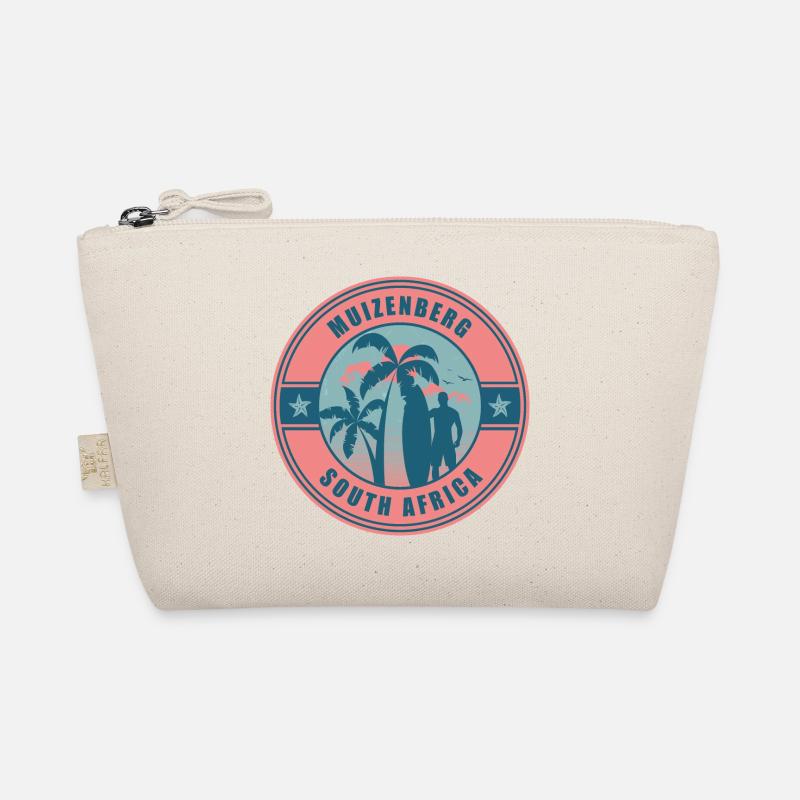 Muizenberg Afrique du Sud Summer Surf Design Trousse biologique