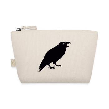 Silhouette de corbeau - Trousse biologique - nature - Devant