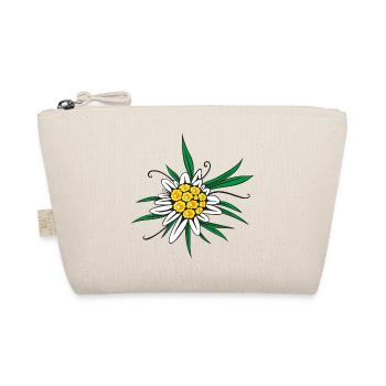 Edelweiss Flower Flower - Organic Pouch - nature - Front