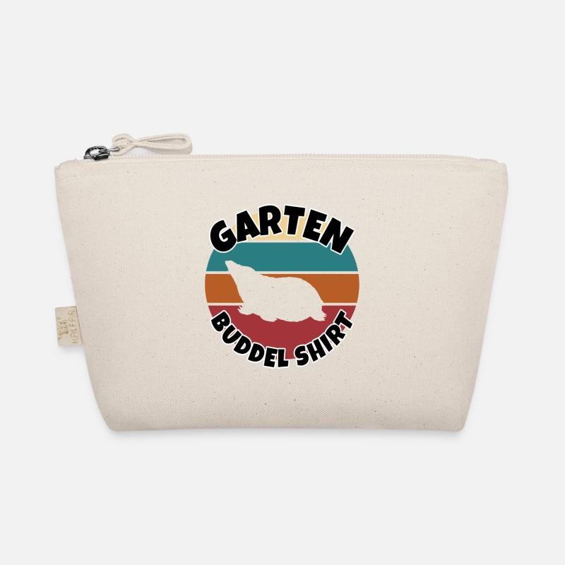 Garten Buddeln Maulwurf Gartenarbeit - Bio-Täschchen - Natur