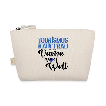 Tourismuskauffrau Tourismus Reise Dame Geschenk - Bio-Täschchen - Natur - Vorne