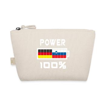 Allemagne et Slovénie Power 100% - Trousse biologique - nature - Devant