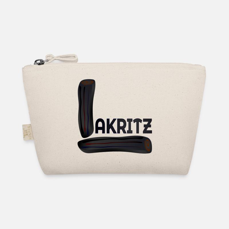 Lakritz Süßigkeiten - Bio-Täschchen - Natur