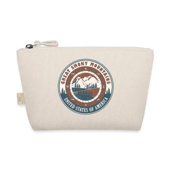 Great Smoky Mountains United States Vintage Hiking - Organic Pouch - nature - Front