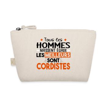 Cordiste Métier Corde Humour Cadeau Escalade Noël - Trousse biologique - nature - Devant
